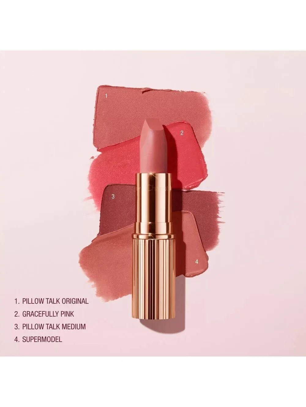 Charlotte Tilbury • Matte Revolution Lipstick • Pillow Talk Medium • New in Box